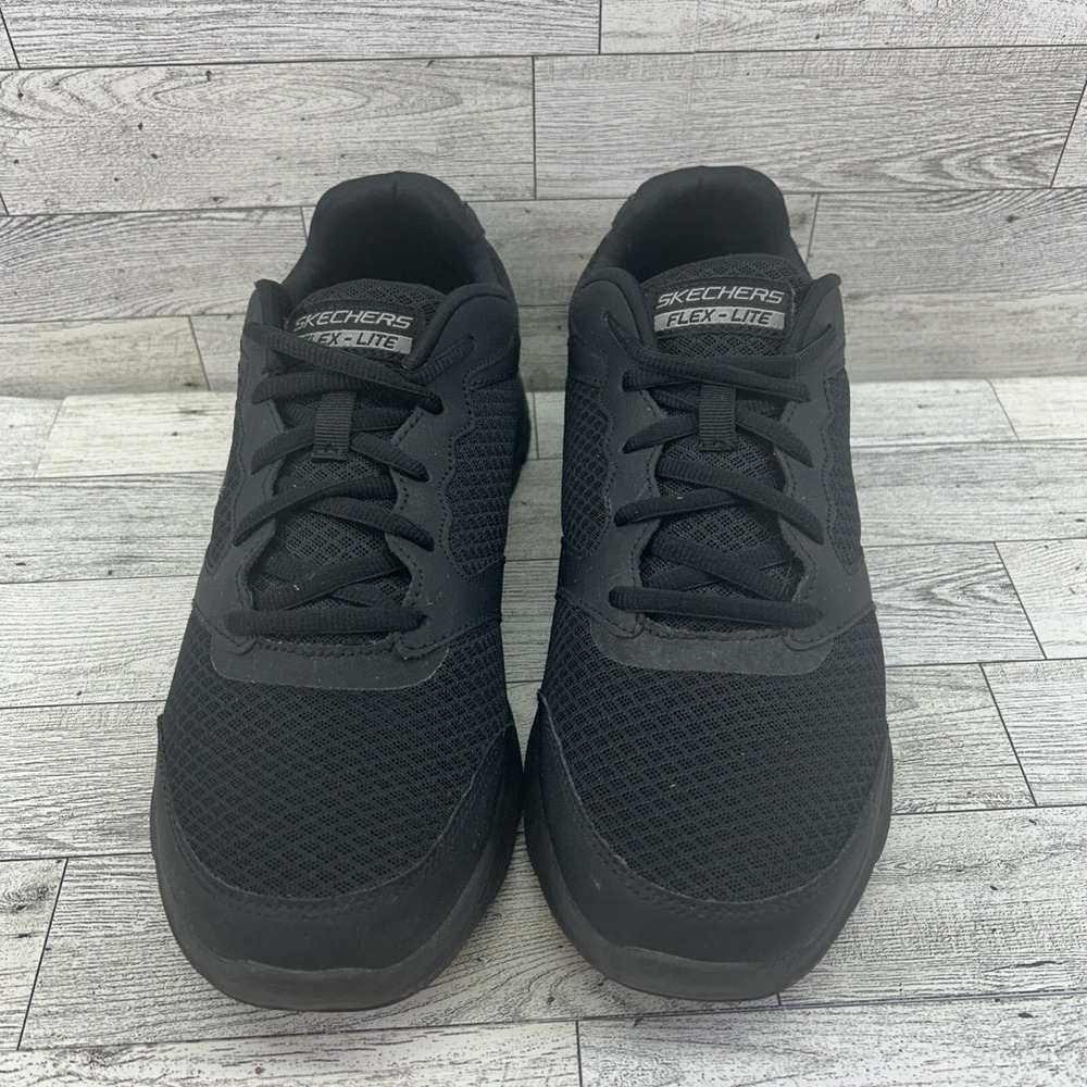 Skechers MEN'S Flex Advantage 4.0 232225 Black Flex Lite Size 8.5